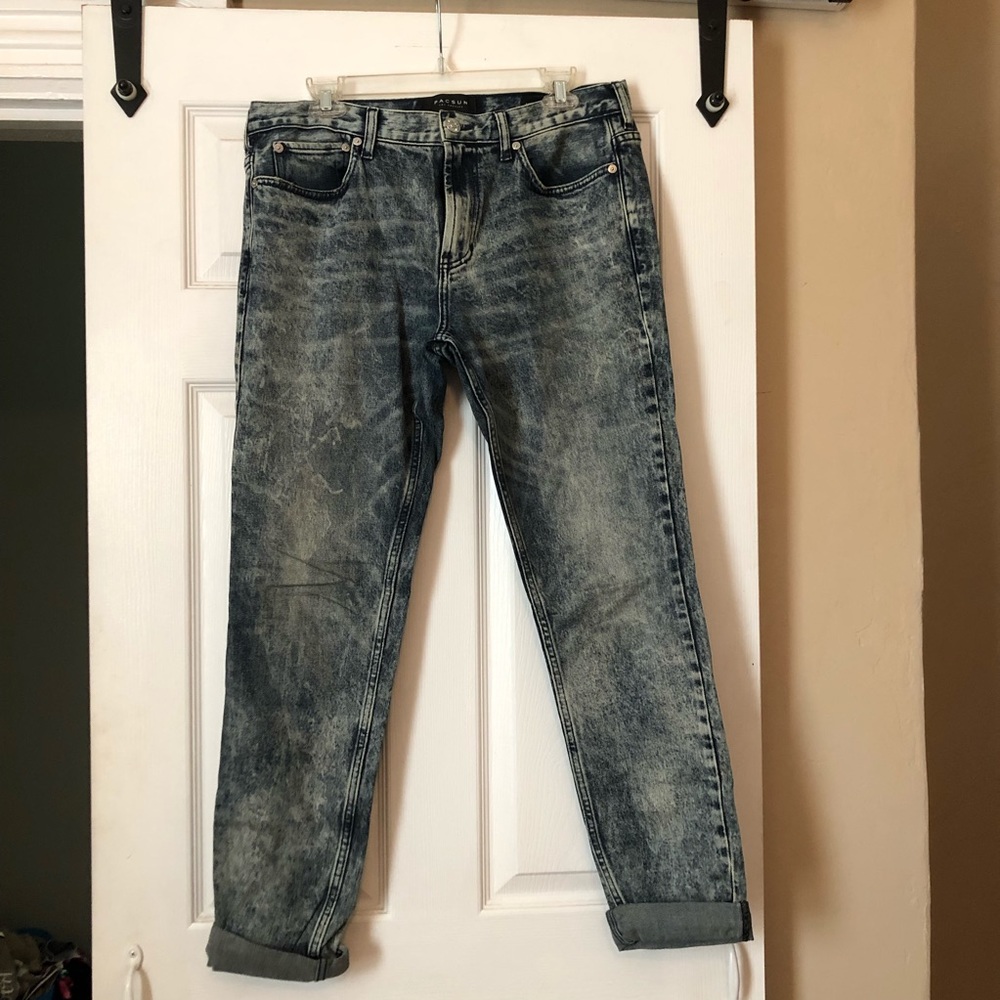 PacSun acid washed jeans men’s size 33 x 32